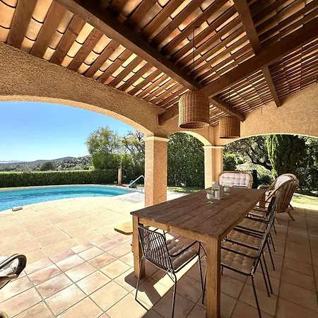 Villa L'oulivo, Pour 10 Personnes Avec Piscine Privee Dans Le Domaine De Valcros A